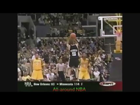 Tony Parker 24 Points 6 Ast @ Lakers, 2002-03.