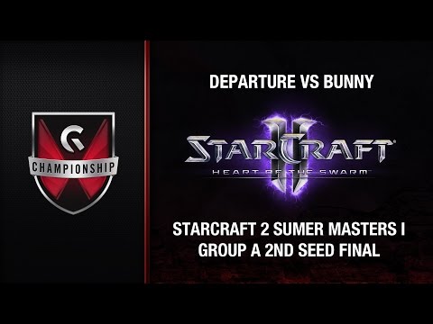 DeParture vs Bunny - GC's 2015 Starcraft 2 Summer Masters I (Group A 2nd Seed Final)