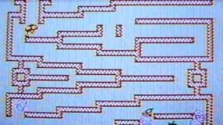 Hungry Horace on Dragon 32 8 bit vintage home computer. Gameplay & Commentary