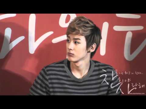 111010 teen top chunji @ choi hwajeong's power time