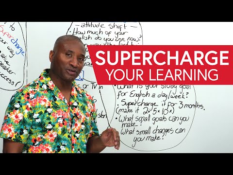 為英語學習增添動力：3 項策略 (SUPERCHARGE Your English Language Learning: 3 Strategies)
