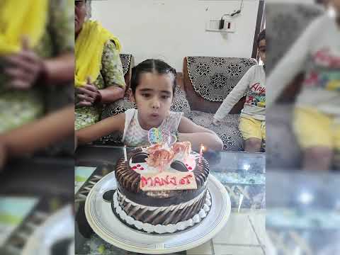 Manjot's 7th Birthday 🎂 Cake cutting