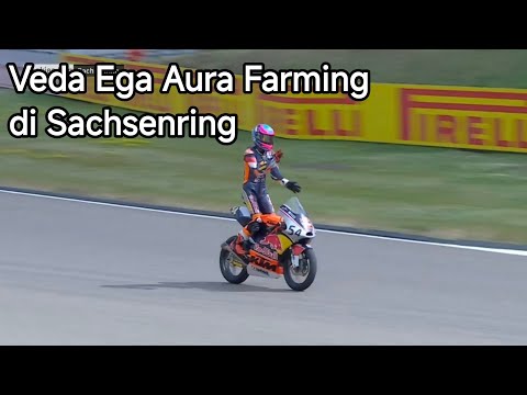 Veda Ega Juara di Sachsenring! Ramadhipa P4, Indonesia Nyaris Double Podium