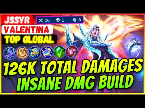 126K Damages Valentina, OP DMG Build [ Top Global Valentina ] JssyR - Mobile Legends And Build