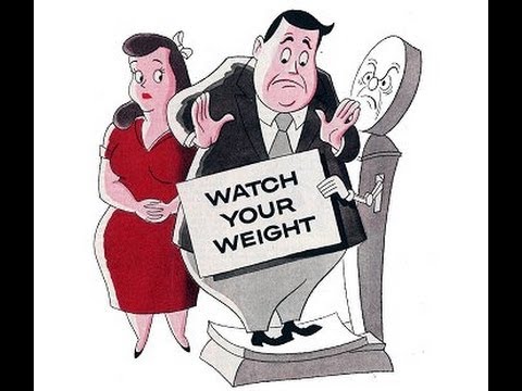 "Cheers For Chubby" Overweight & Healthy Diet 1950s PSA