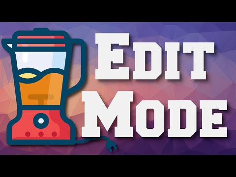 Blender Edit Mode - Selecting, Moving, Rotating and Scaling