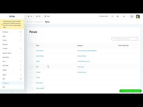 Pembatasan Hak Akses Grafik Inventori