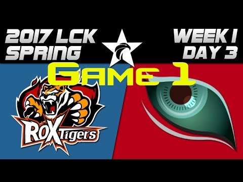 Highlights: LCK Spring 2017 - ROX vs KDM Game 1