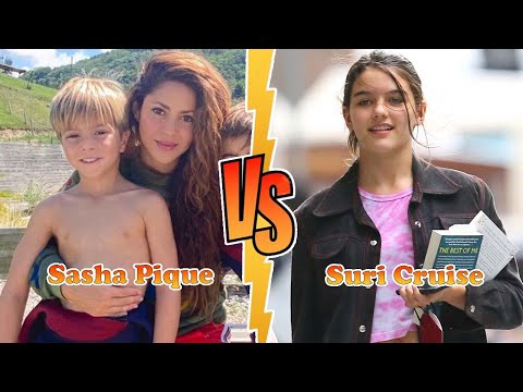 Suri Cruise (Tom Cruise's Daughter) VS Sasha Pique (Shakira' Son) Transformation ★ 2022