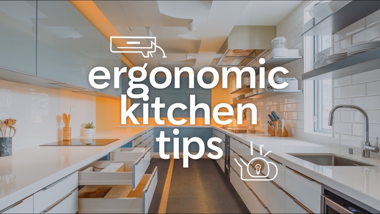 Designing an Ergonomic Kitchen Smart Tips for Comfort, Efficiency, and Style