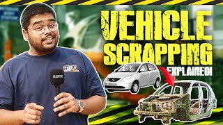 How A Car Is Scrapped? Vehicle Dismantling, Scrapping And Recycling Process Explained 🚗 #cars24