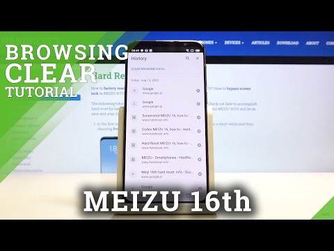 How to Clear Share History in MEIZU 16TH – Delate Browsing History