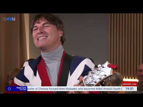 Jamie Goddard on live TV