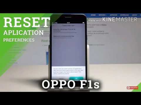 How to reset or deletion all files and apps on your OPPO f1s (super easy)