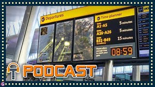 TripleJump Podcast #48: Apex Legends - Man "Hijacks" Airport Monitor For A Quick Game?