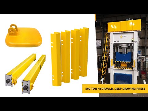 50 hz mild steel 100 ton hydraulic deep draw press