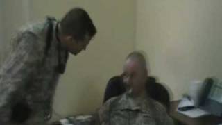 Army Soldiers sing The Gambler by Kenny Rogers