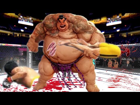 UFC4 Bruce Lee vs. Titan Sumo EA Sports UFC 4