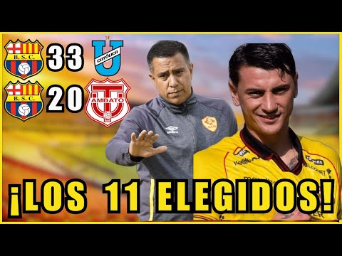 ¡¡CONFIRMADO!! ESTE VA A HACER EL EQUIPO TITULAR DE BARCELONA SC PARA EL 2026