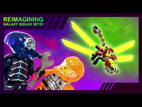 LEGO Galaxy Squad Sets Upgraded into AMAZING MOCs!