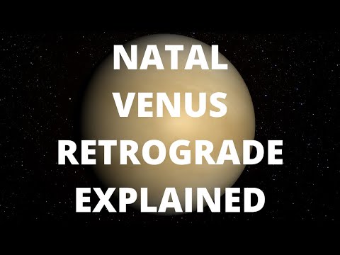 Natal Venus Retrograde EXPLAINED