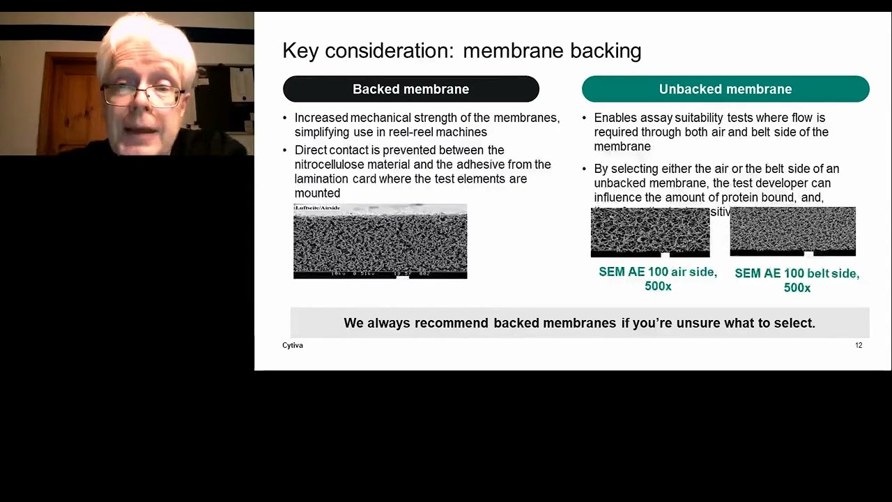 Simplifying component Selection in Lateral Flow Assay Development