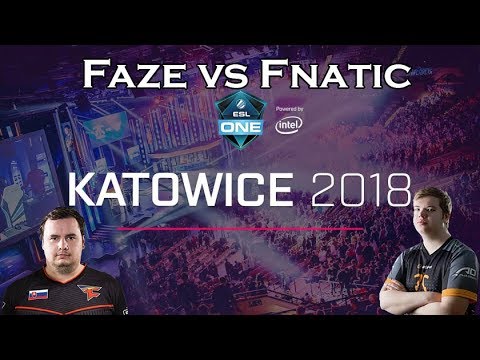 IEM Katowice 2018 | Финал FaZe vs Fnatic (Нереальный Ace от Guardian)