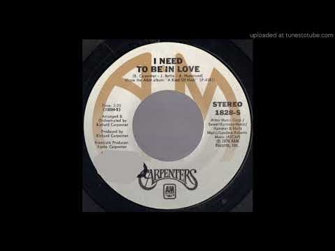 1976_151 - Carpenters - I Need To Be In Love - (45)(3.30)