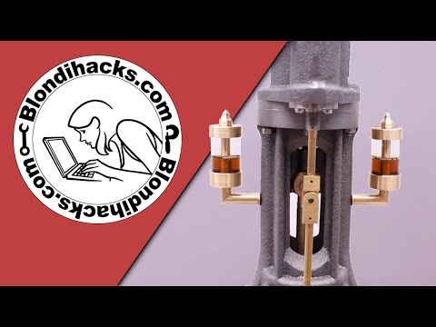 Making Glass Drip Oilers For A Steam Engine! Big Steam Engine Build, Part 14