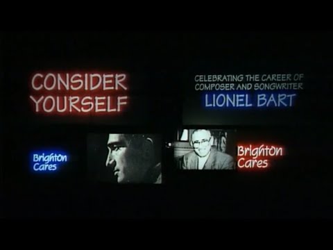 Consider Yourself - A Tribute to Lionel Bart, staged at The Dome, Brighton, 19 January 1992.