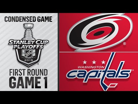 04/11/19 First Round, Gm1: Hurricanes @ Capitals