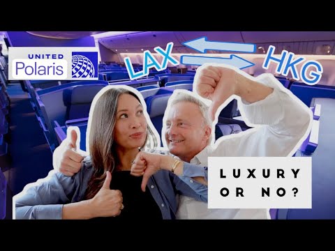 🛫 UNITED POLARIS CLASS 🛫 LUXURY 👍🏼 OR NO 👎🏼? 🧐 LAX 🔁 HKG