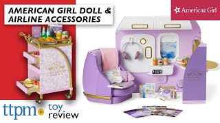 Truly Me Dolls, Italian Souvenir Set, Airlines Cart, and Airplane from American Girl | Toy Review