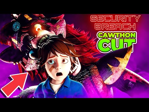 FNAF Security Breach: Cawthon Cut! NEW GLAMROCK FOXY END! (VANNY REPAIRED HIM?!)