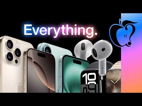 蘋果 iPhone 16 發佈會：蘋果在 13 分鐘內公佈的所有資訊！ (Apple iPhone 16 Event: Everything Apple Announced in 13 Minutes!)