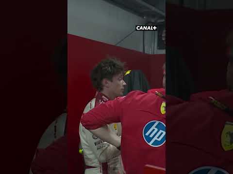 La rage de Leclerc après son crash
