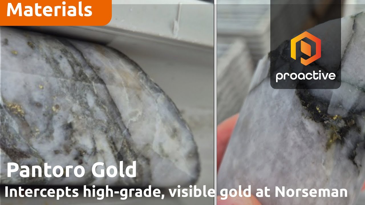 Pantoro hits visible gold at Norseman site