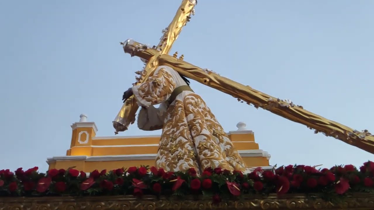 Iluminación del Anda de Jesús de la  Merced Domingo De Ramos 2023