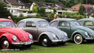 preview picture of video 'Meeting International VW Vintage Morat/Murten 2014'