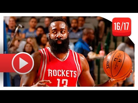 James Harden Full PS Highlights vs Mavericks (2016.10.19) - 23 Pts, 11 Ast, PG Harden!