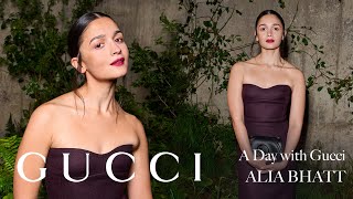 Gucci Alia Bhatt at the Cruise 2025 fashion show