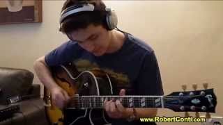 Rob Luft, Fast Rising London Jazz Guitar Star - Cherokee Solo