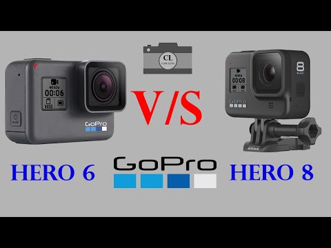 GoPro HERO6 vs GoPro HERO8
