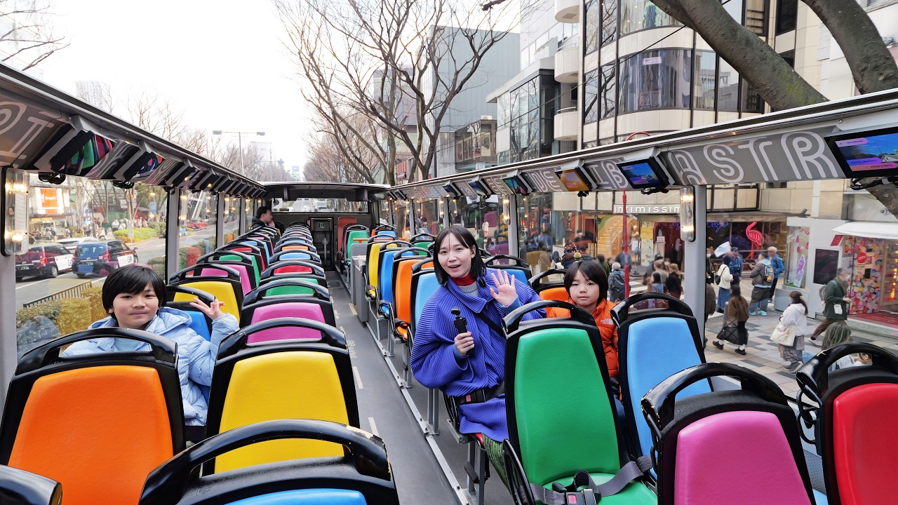 渋谷の街をオープントップバスで走る定期観光バス「SHIBUYA STREET RIDE」に乗ってきた