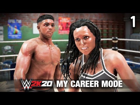 WWE 2K20 My Career Mode - Ep 1 - TRAINING TO BE A WRESTLER!!