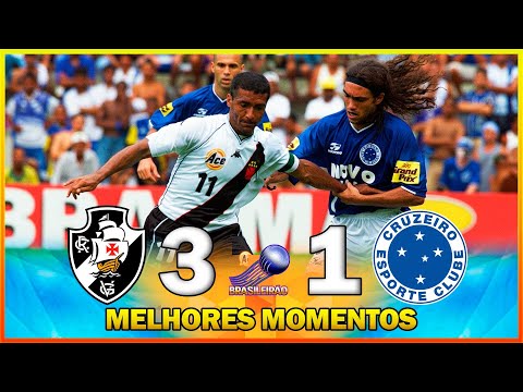 VASCO 3 X 1 CRUZEIRO ● COPA JOÃO HAVELANGE 2000 ● MELHORES MOMENTOS ● SEMIFINAL ● JOGO DE VOLTA