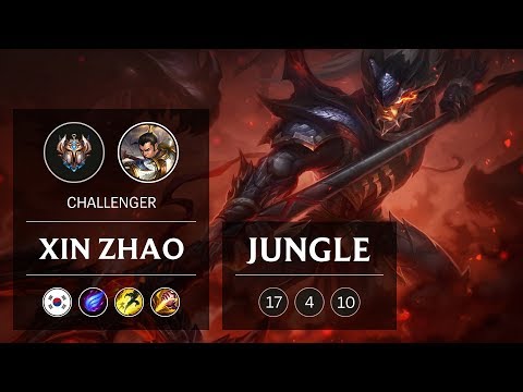 Xin Zhao Jungle vs Camille - KR Challenger Patch 9.1