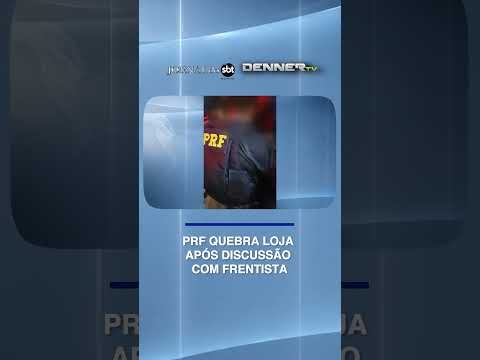 PRF é preso após destruir posto e ameaçar frentista em Goiás