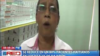 Se reducen en un 80% pacientes haitianos en hospitales de Dajabón