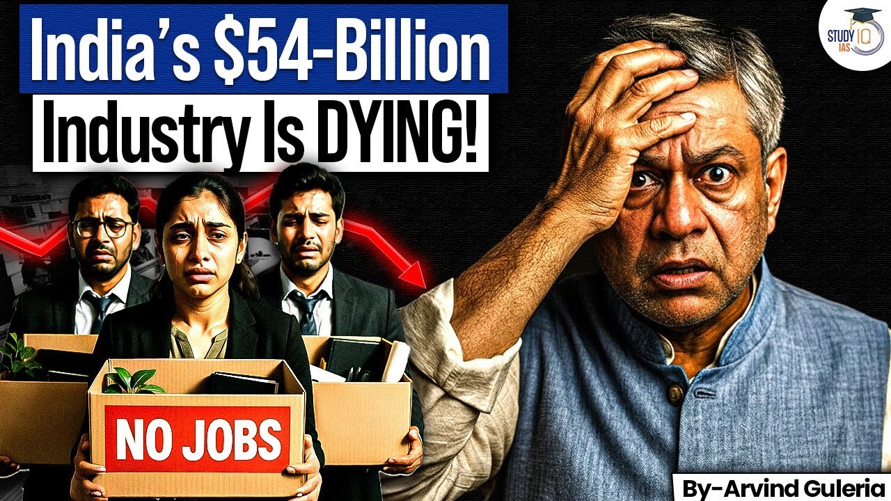 How AI Destroyed India's BPO Sector ? | Billion Dollar Industry In Crisis | StudyIQ | UPSC